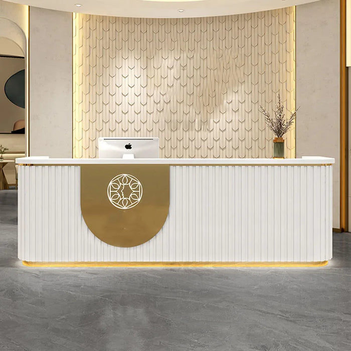 Standing Office Shop Cashier Counter Pulpit Bar Mobile Reception Small Hair Salon Counter Register Pulpitos Bureau Furniture