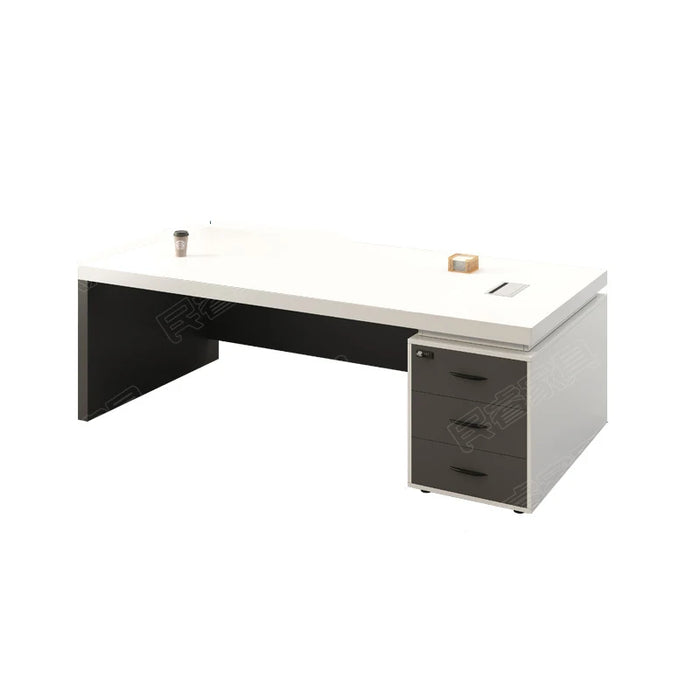 Ideas Boss Office Desk Studio Elegant Executive Designer Modern Storage Computer Desk Tables Drawers Moveis Para Casa Furniture