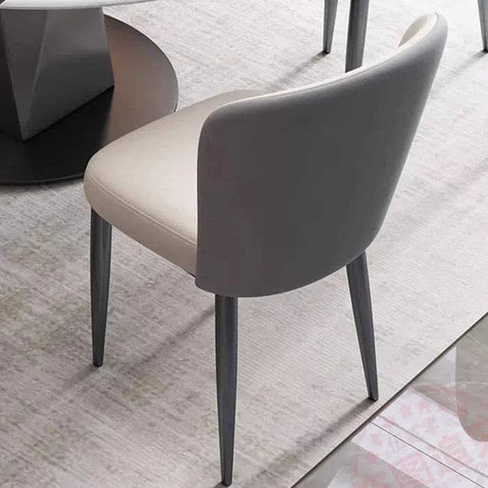 Light Luxury Retractable Microcrystalline Dining Table Rotating Folding Modern Minimalist Marble Variable Round Table YX50DT