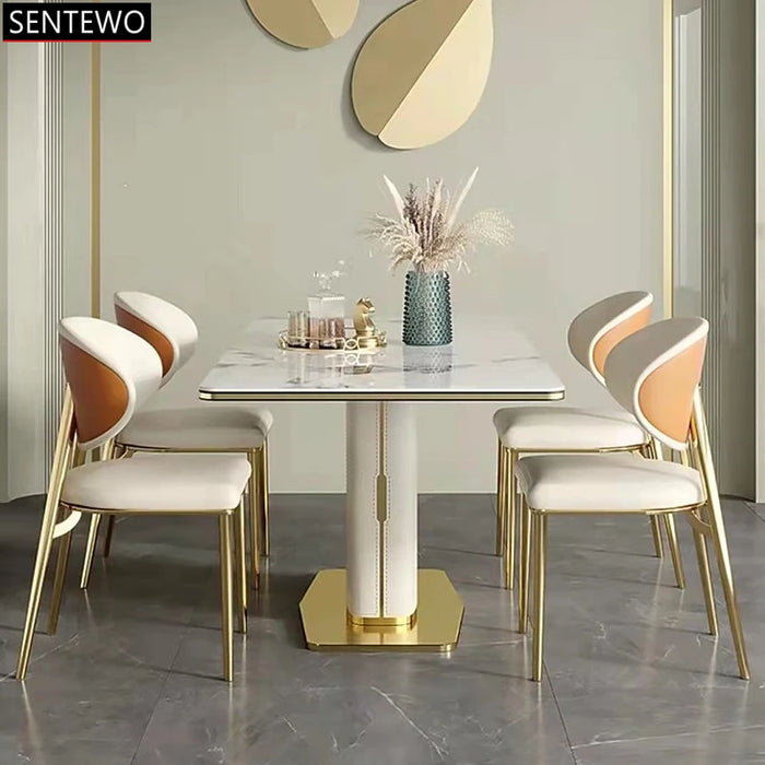 Nordic  Luxury Chair Use With The Dining Table Set Dining Chairs Sala Da Pranzo Sedie Sedia Eetkamerstoelen Sillas Nordicas