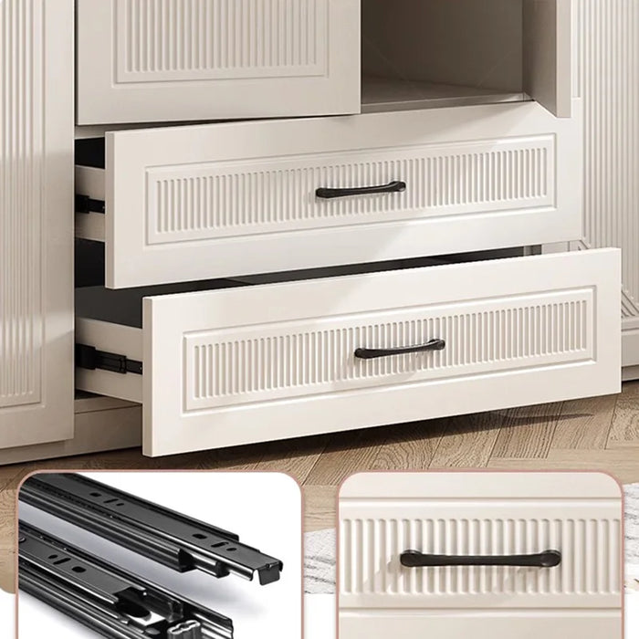 Wood Cupboard Wardrobe Baby Placard Chest Closet Armable Wardrobe Dressers Clothes Rack Guarda Roupa Living Room Cabinets