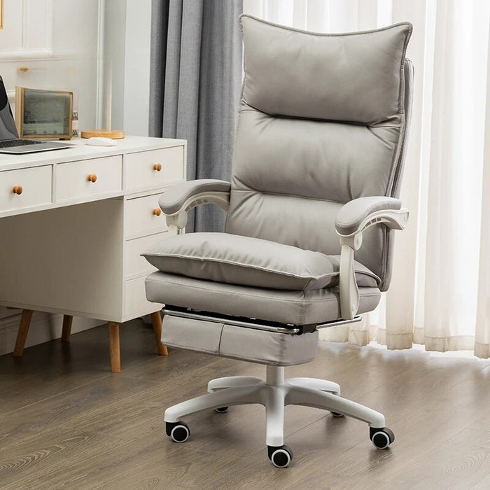 Ergonomic Luxury Office Chairs Relax Salon Comfortable Makeup Office Chairs Leather Silla Para Oficina Bedroom Furniture