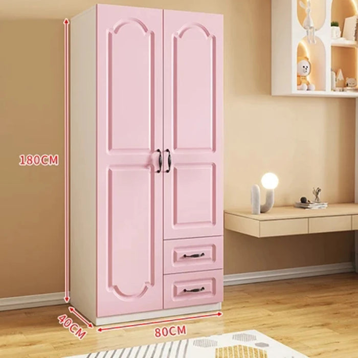Modern Bedroom Wardrobe Nordic Cube Clothing Organizer Korean Style Wooden Wardrobe Minimalist Summer Ropero Trendy Furniture