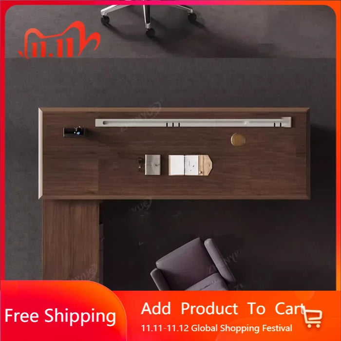 Organizer Standing Office Desks Conference Study Corner Executive Office Desks Reception Escritorios De Oficina Furniture WJ25XP