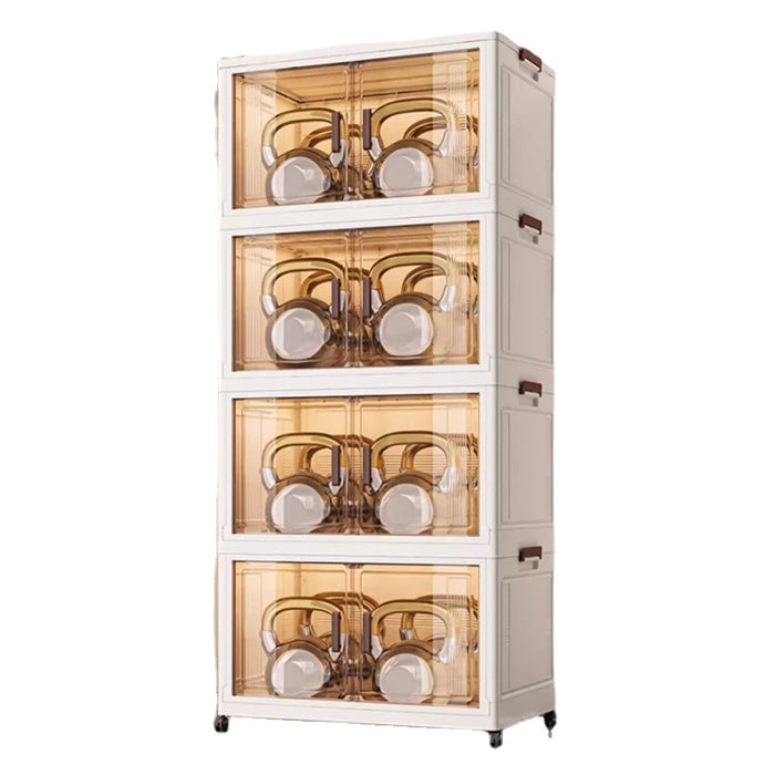 Buffet Laden Sideboard Multifunctional Nordic Corner Space Saving Sideboard Shelves Cabinet Armario Portatil Dobravel Furniture
