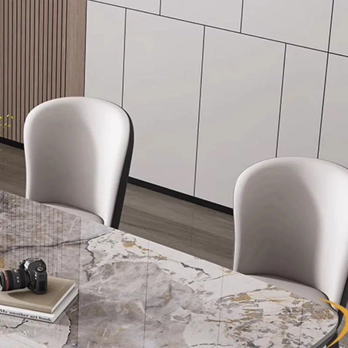 Non Slip Unique Dining Table Modern White Nordic Luxury Mobile Restaurant Tables Marble Design Mesa De Jantar Home Furniture