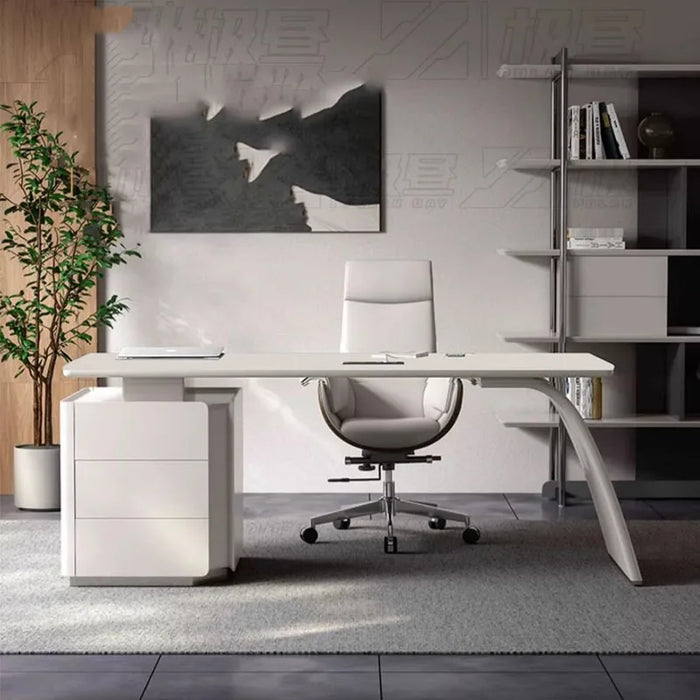 Executive Writing Office Desk Corner Drawers Corner Reception Home Office Desk Accessories Scrivania Da Gaming Office Furniture