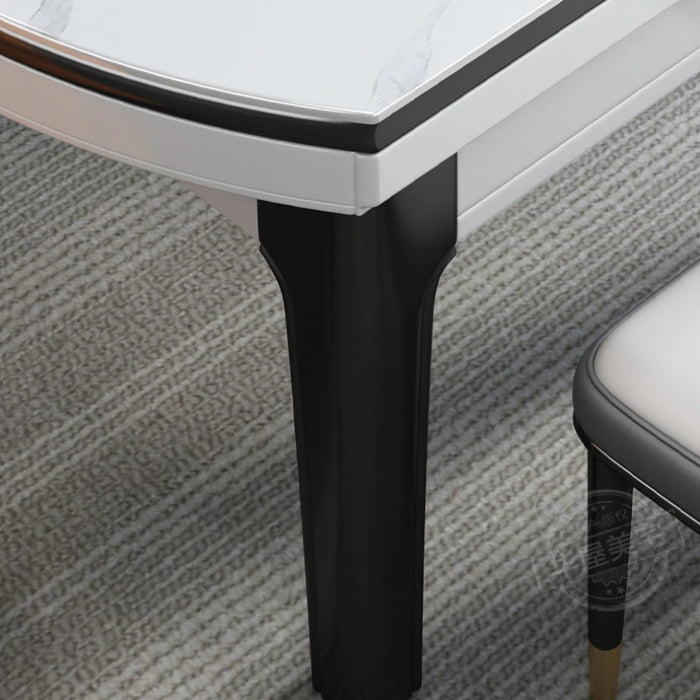 Luxury Modern Dining Tables Extendable Wooden Living Room Kitchen Dining Tables Coffee Nordic Mesa Comedor Home Furniture SR50DT