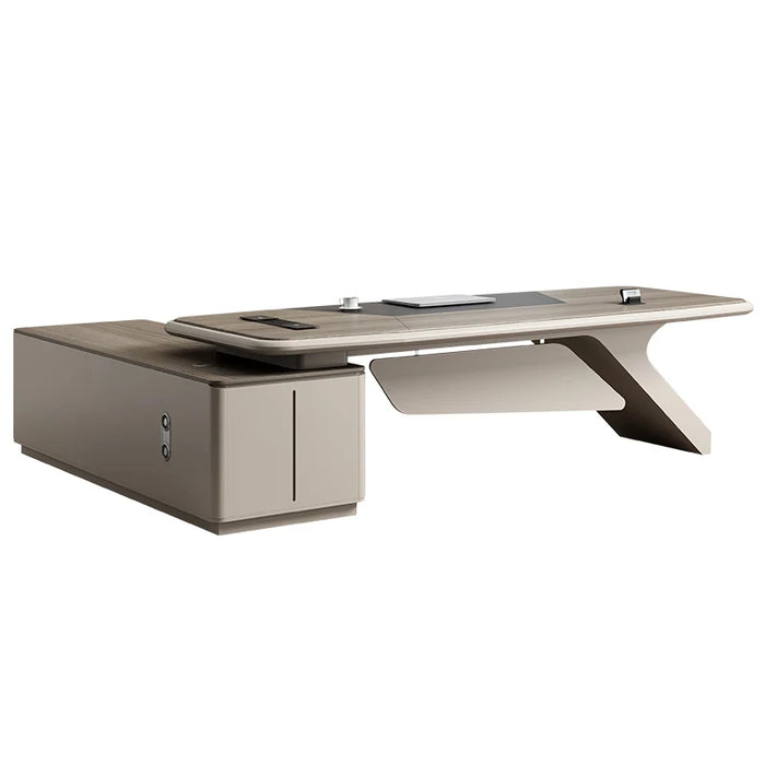 Accessories Executive Office Desk Computer Conference Wood Luxury Corner Reception Mesas De Computador Offices Furnitures