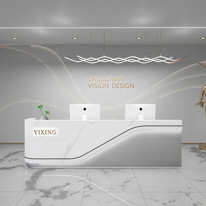Cashier Luxury Reception Desks Lectern Store Commercial Conference Clinic Modern Reception Desks Office Bureau Meuble Furniture