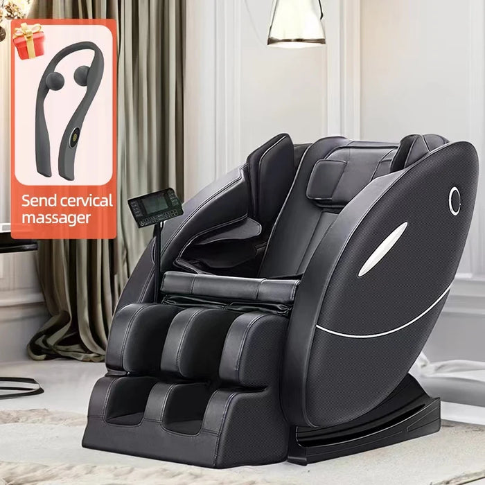 Cheap Massage Chair Recliner, Full Body Massage Chair, Zero Gravity, Bluetooth Speaker, Airbags, Heating, Foot Massage (Black)