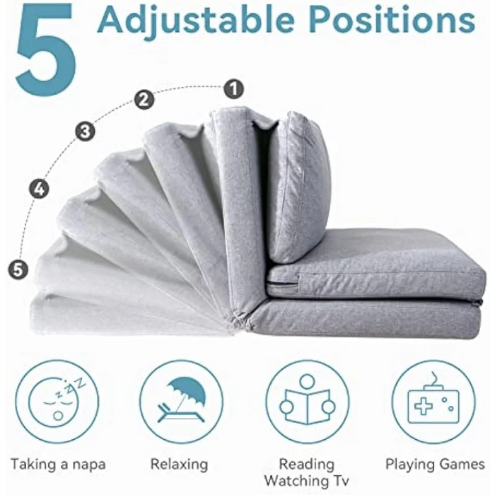 Opoiar futon Sofa Bed Sofabed, Single Grey living room furniture  sofa set living room furniture  home furniture