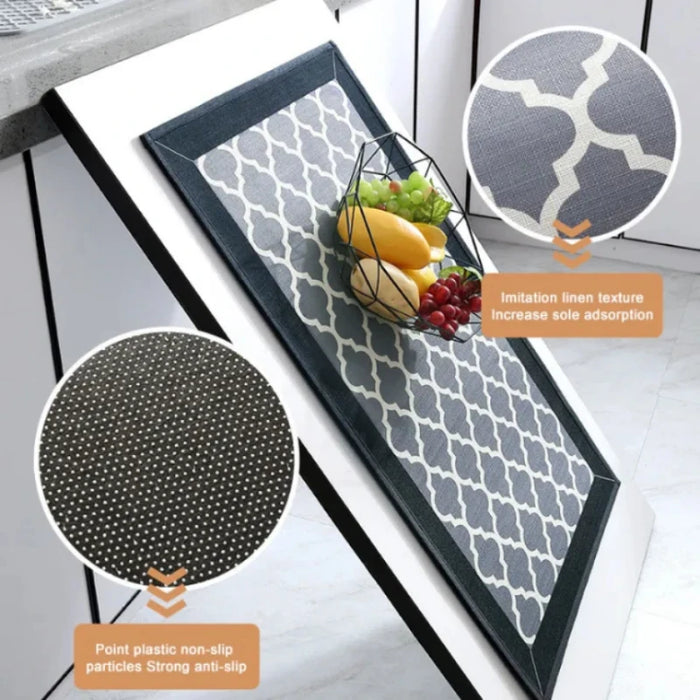 Kitchen Mat Water and oil absorption Non-slip Kitchen Floor Mat Runner Rug Dirt-resistant Kitchen Rug Door Mat Kitchen Carpet