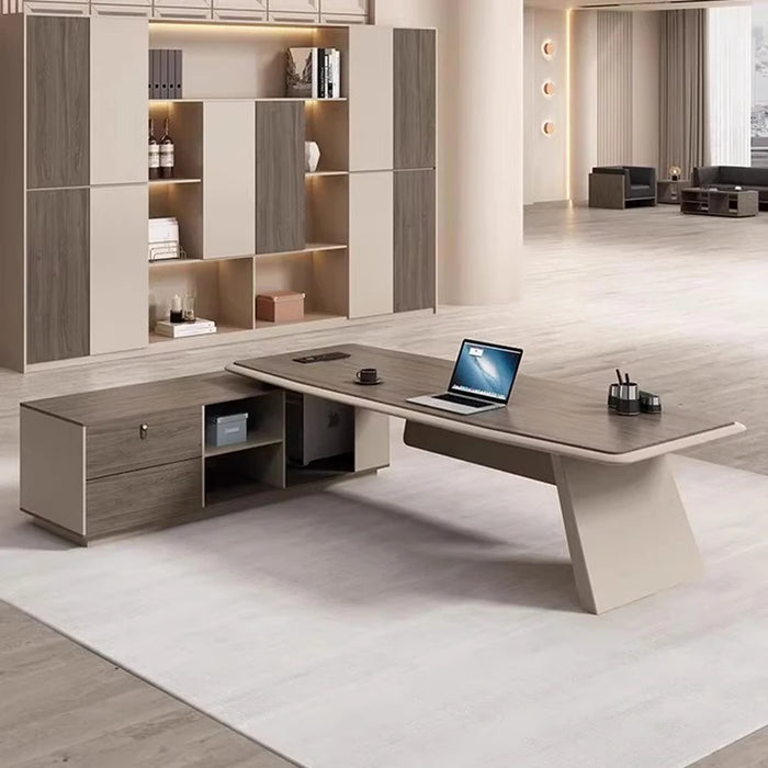 Work Conference Office Desk Corner Drafting Organizers Wooden Meeting Office Desk Modern Mesas De Computador Luxury Furniture