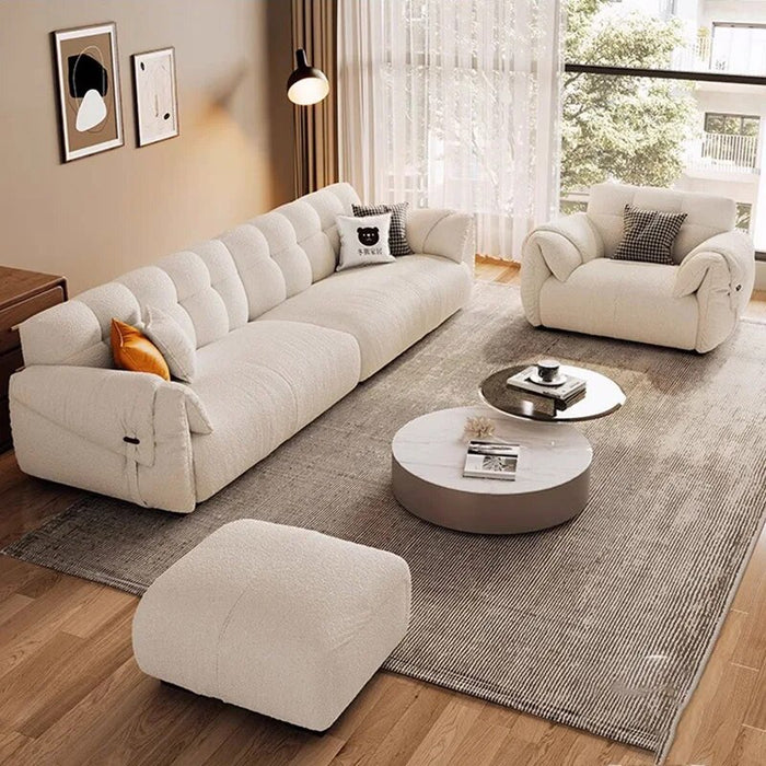 Single Modular Living Room Sofa Nordic Simple Adults Couch Set Living Room Sofa Cheap White Divani Soggiorno Home Furnitures