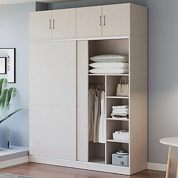 Luxury Wooden Wardrobes Bedroom Clothes Modern Simple Nordic Cabinets Free Shipping Display Armario De Ropa Salon Furnitures
