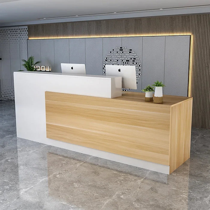 Luxury Office Reception Desk Beauty Salon Auxiliary Bedroom Reception Counter Writing Bureau Meuble Office Furniture LJ50RT