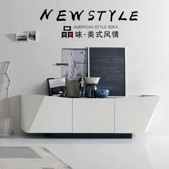 Meal side cabinet Creative personality porch cabinet Modern simple shaped tea water cabinet Storage cabinet