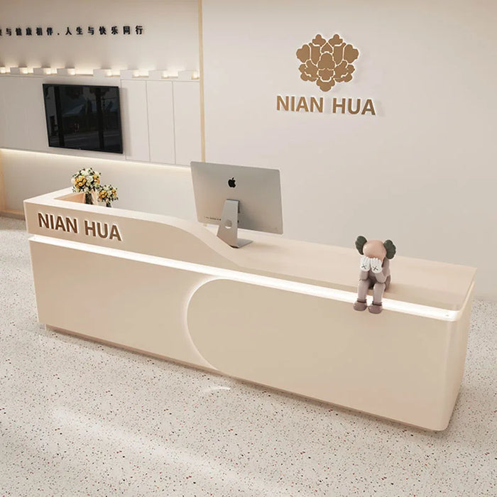 Cabinet Luxury Reception Desk Front Checkout Podium Information Outdoor Reception Desk Simple Escritorios De Oficina Furniture