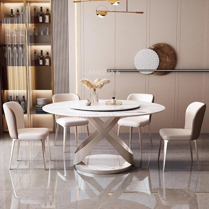 Nordic Rolling Tray Dining Tables Garden Coffee Balcony Center Dining Side Tables Console Desk Mesas De Comedor Furniture WJ20XP