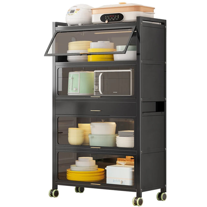 Locker Kitchen Cabinets Livingroom Sideboard Glass Display Hallway Modern Sideboard Showcase Muebles De Cocina Home Furniture