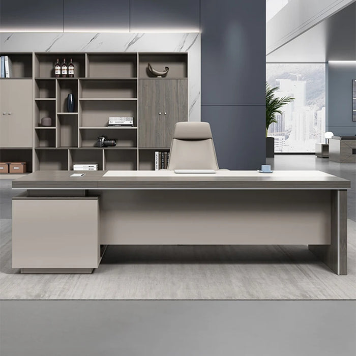 Corner L Shaped Office Desk Reception Living Room Executive Storage Computer Desks Luxury Standing Mesa De Escritorio Furniture