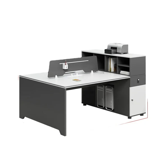 Reception Single Work Desk Simplicity Staff Makeup Study Work Desk Executive Computer Scrivania Angolare Work Furniture HD50WD