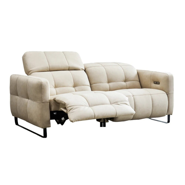 Living Room Office Electric Sofa Lazy Recliner White Leather Floor Modern Sofa Luxury Accent Sillon Electrico Set Furnitures