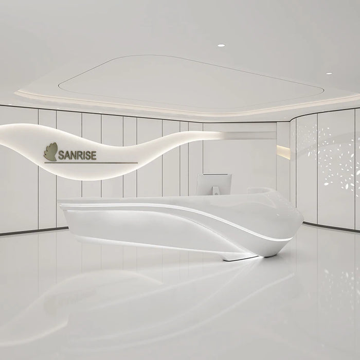 Advisory Luxury Beauty Salon Reception Desk Store Check Out Restaurant Consul Reception Desk Podium Recepcja Modern Furniture