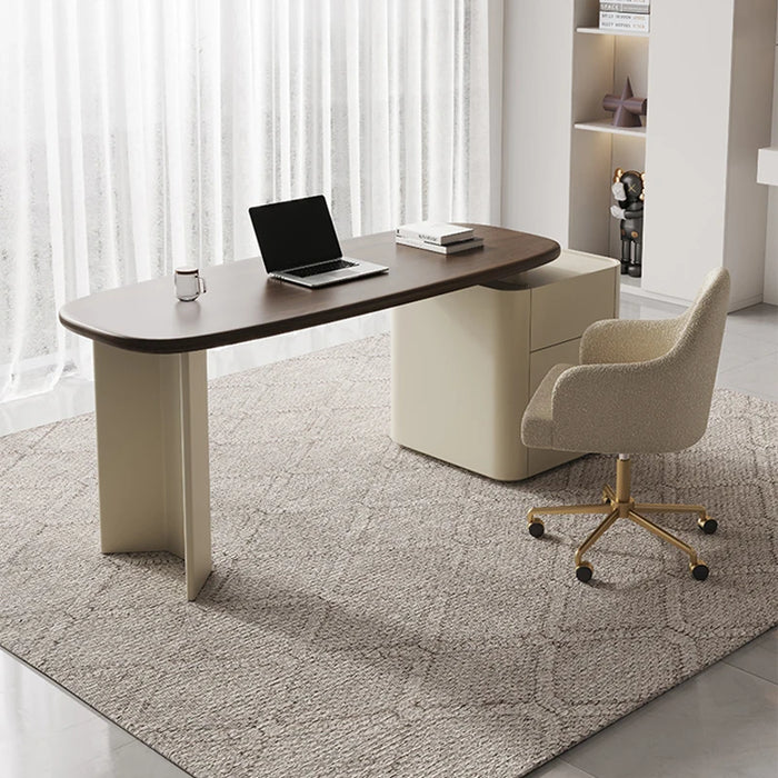 Modern Simple Desk Tables Drawers Wood Ideas Elegant Aesthetic Bedroom Office Desk Executive Mesa Escritorio House Furniture