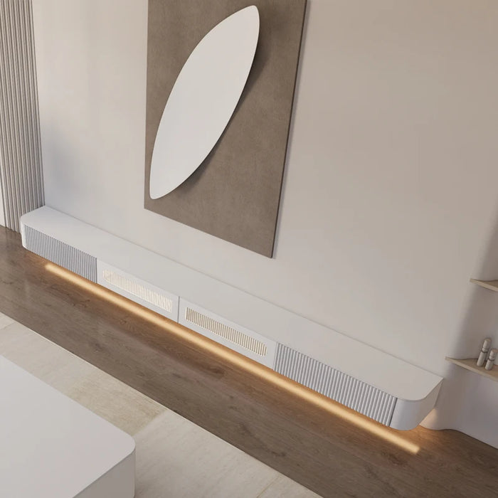Smart Modern TV Stands Consoles Floating Display Fireplace TV Stands Plant Table Mobili Per La Casa Living Room Furniture WJ20XP