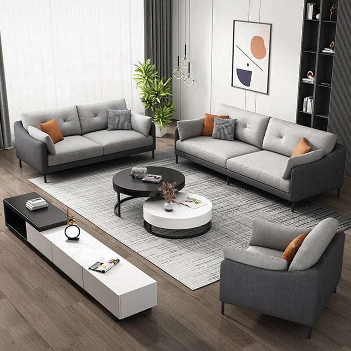 Economic Living Room Foldable Sectional Sofa Modular Nordic Designer Relaxing Sofa Recliner Double Couch Bedroom Set Furniture