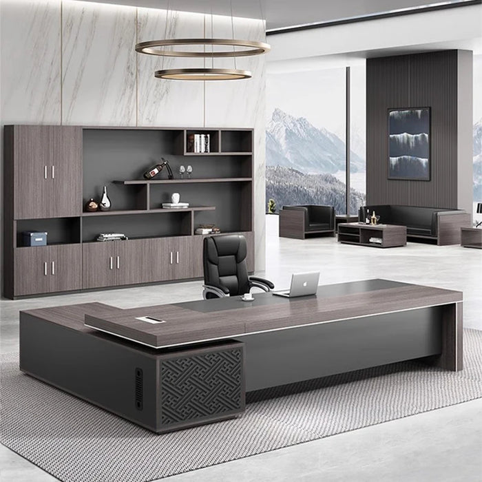 Writing Luxury Office Desk Workstation Study Meeting Conference Office Desk Storage Scrivania Ufficio Lavoro Salon Furniture
