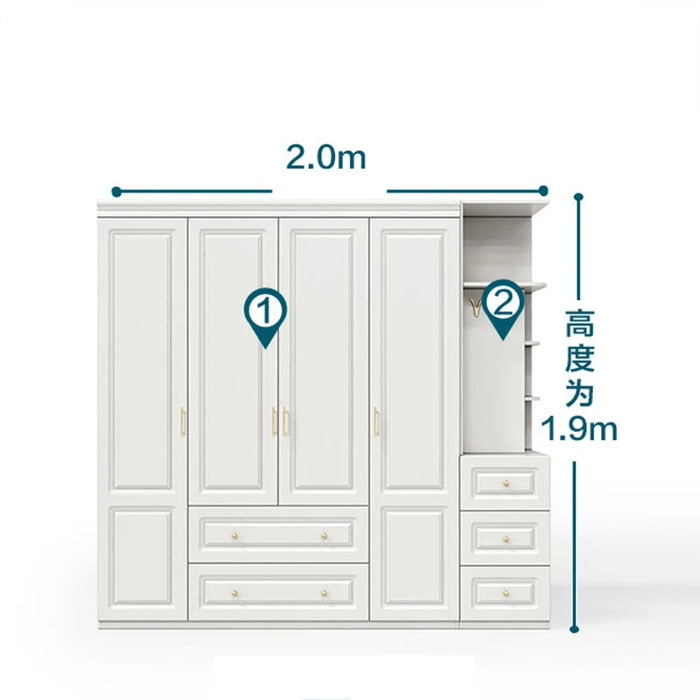 Mobile Bedroom Open Closets Space Saving Portable Cabinet Storage Cabinet Storage Mobile Muebles Para El Hogar Furniture DWH