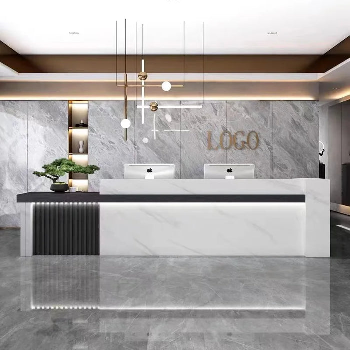 Checkout Pulpit Reception Desks Podium Executive Closet Cashier Reception Desks Shop Bureau Meuble Beauty Salon Furniture