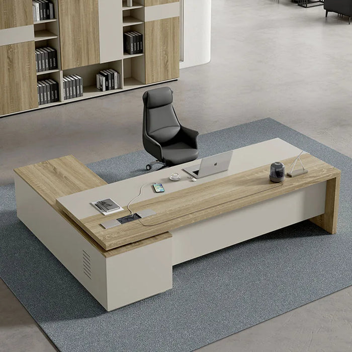 Supplies Organizers Office Desk Standing Black L Shaped Drawers Computer Desks Living Room Executive Mesa Escritorio Furniture