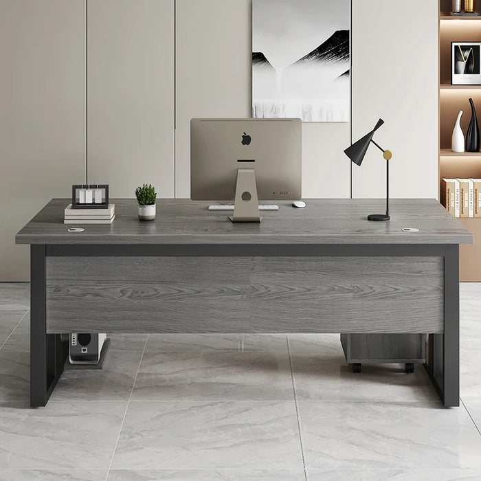 Conference Black Office Desk Drawers School Luxury Executive Computer Desks Secretary European Mesa De Computador Furnitures