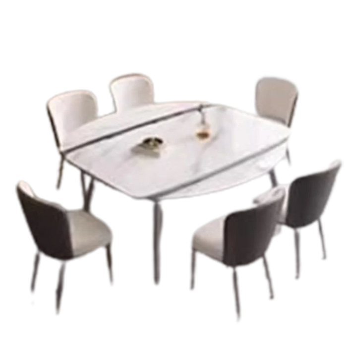 Minimalist Round Dining Table Legs Metal Modern Restaurant Kitchen Dining Table Coffee Chairs Muebles De Cocina Home Furniture