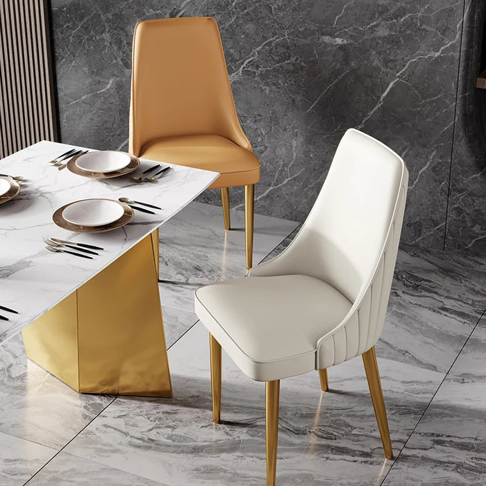Soft Designer Relaxing Nordic Dining Chairs Kitchen Desk Accent Dresser Dining Chairs Relaxing Sedie Cucina Home Furniture