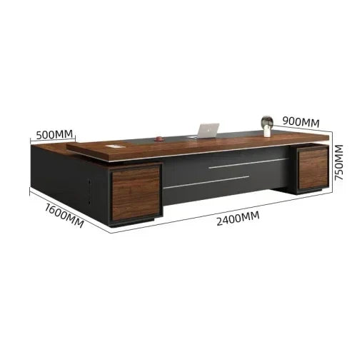 Conference Shaped Office Desk Wood Vanity Mid Century Modern Computer Desks Long Conference Mesa Escritorio Office Furniture