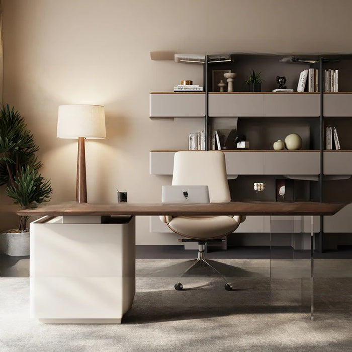 Work Meeting Office Desk Standing Laptop Executive Office Desk Writing Leadership Bureau Escritorio Office Furniture MZ50OC