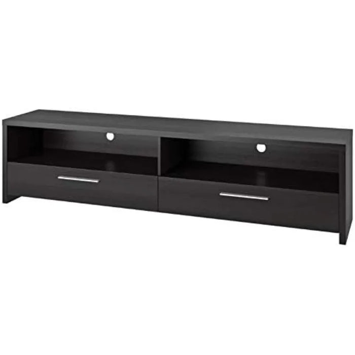 Atlin Designs Large Modern Entertainment TV Stand Media Console with Storage Shelves, for TV's up to 85"