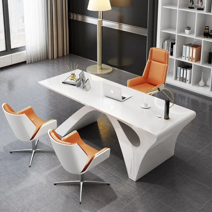 Luxury Meeting Office Desk Standing Writing Italian Reception Office Desk Executive Escritorios De Oficina Office Furniture