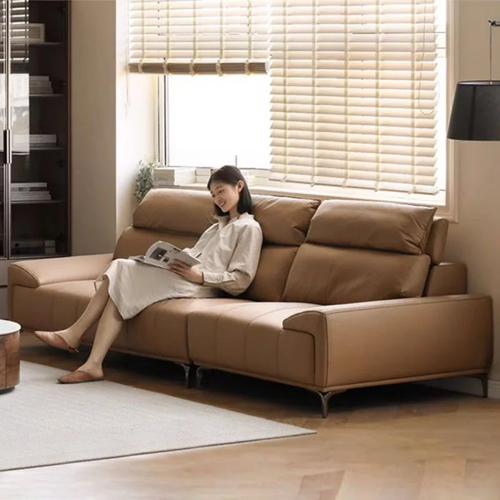 Ergonomic Reclining Luxury Sofa Salon Bedroom Curve Library Couch Minimalist Designer Cama Multifuncional Living Room Furniture