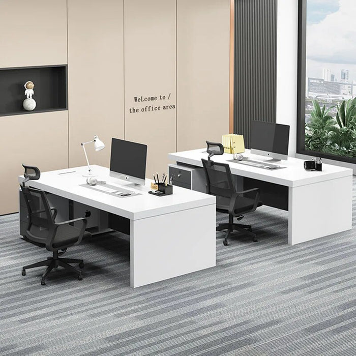 Legs Standing Office Desk Sets Organization European Reception Computer Desk Secretary Reception Mesa De Escritorio Furniture