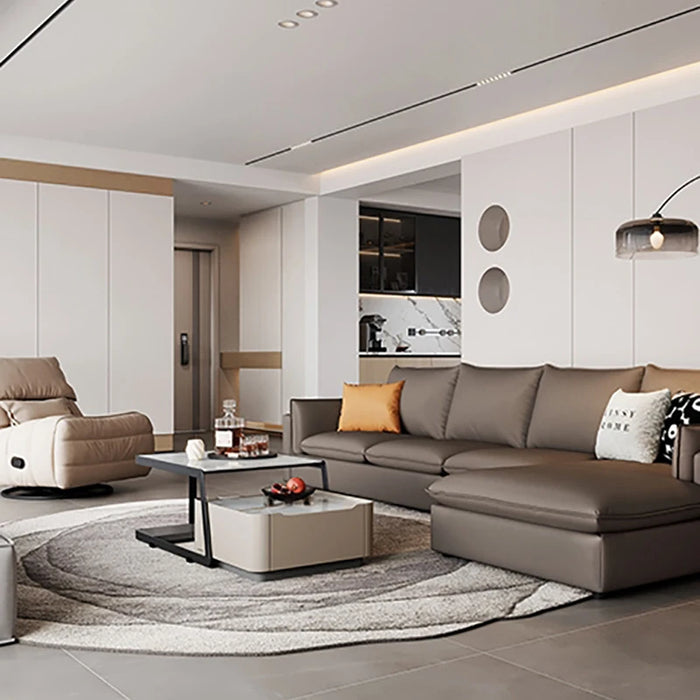 Modern Lazy Sofa European Cozy Upholstered Lounge Living Room Sofas Modern Houses Luxury Mobili Per La Casa Household Goods