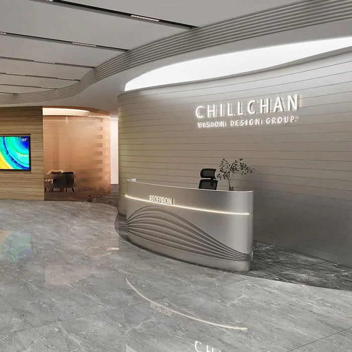 Consable Cashier Reception Desk Modern Garden Coffee Reception Desk Vanity Spa Counter Escritorios De Ordenador Office Furniture