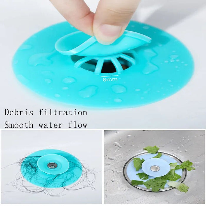 Drain Cover Floor Odor Filtering Accessories - Drain Filter For Bathroom and Kitchen