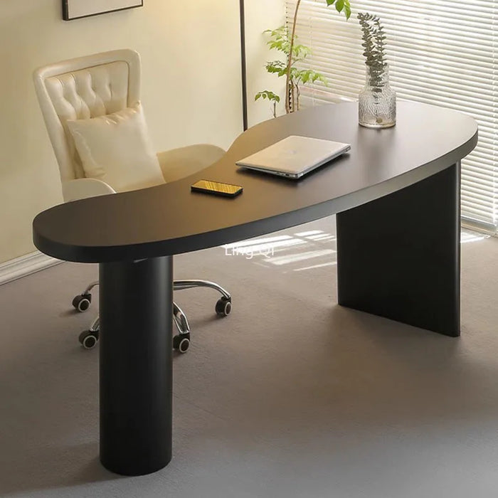 Free Shipping Designer Minimalist Office Desk Unique Black Gaming Computer Desks Study Reading Mesa Escritorio Dining Room Sets