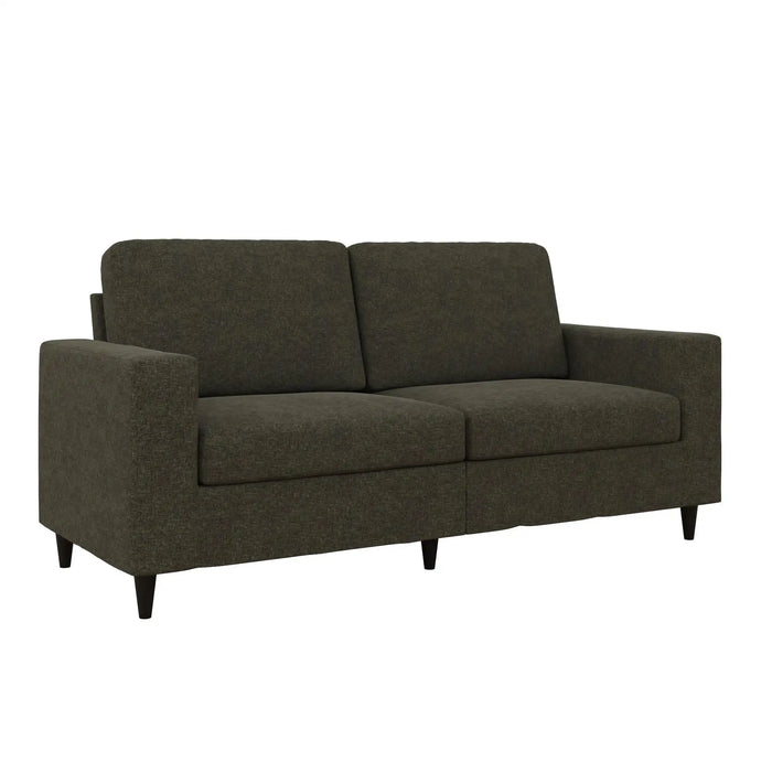3 Seat Sofa, Living Room Furniture, Gray Linen